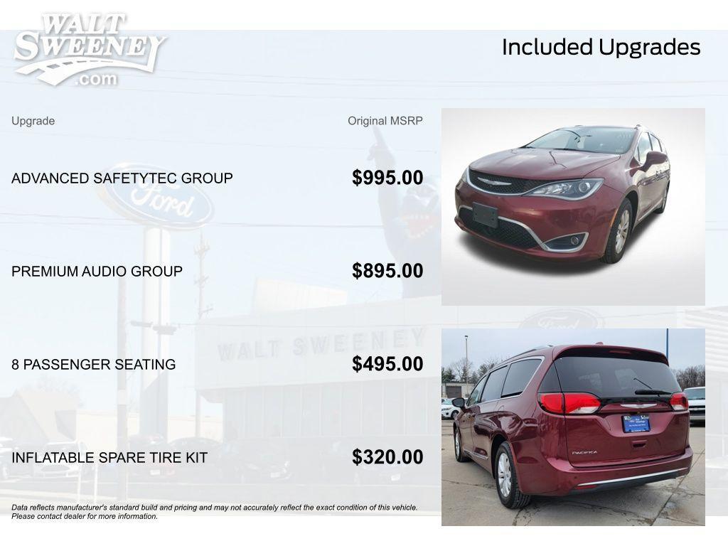 used 2018 Chrysler Pacifica car, priced at $14,923