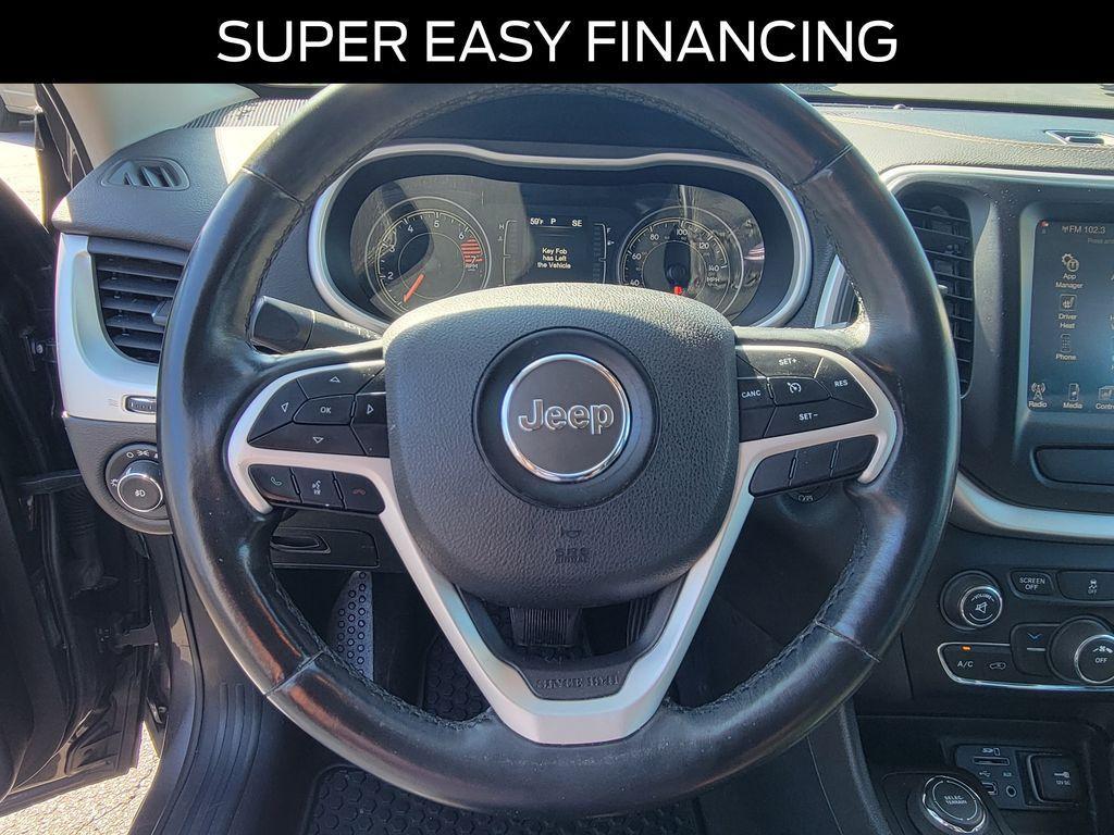 used 2018 Jeep Cherokee car, priced at $13,361