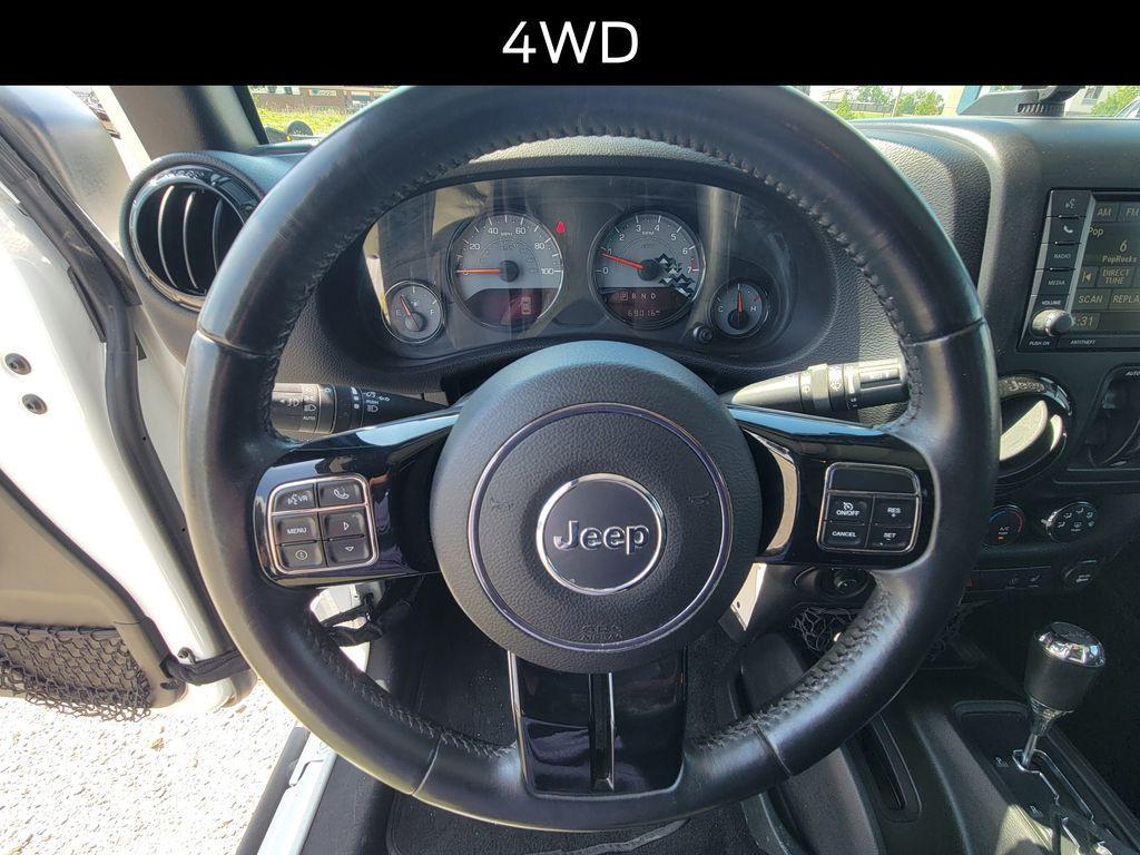 used 2017 Jeep Wrangler Unlimited car, priced at $22,849