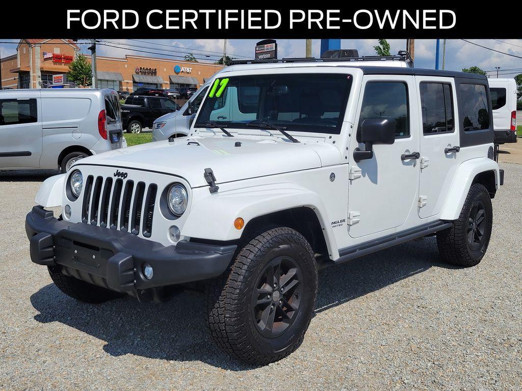 used 2017 Jeep Wrangler Unlimited car, priced at $22,849