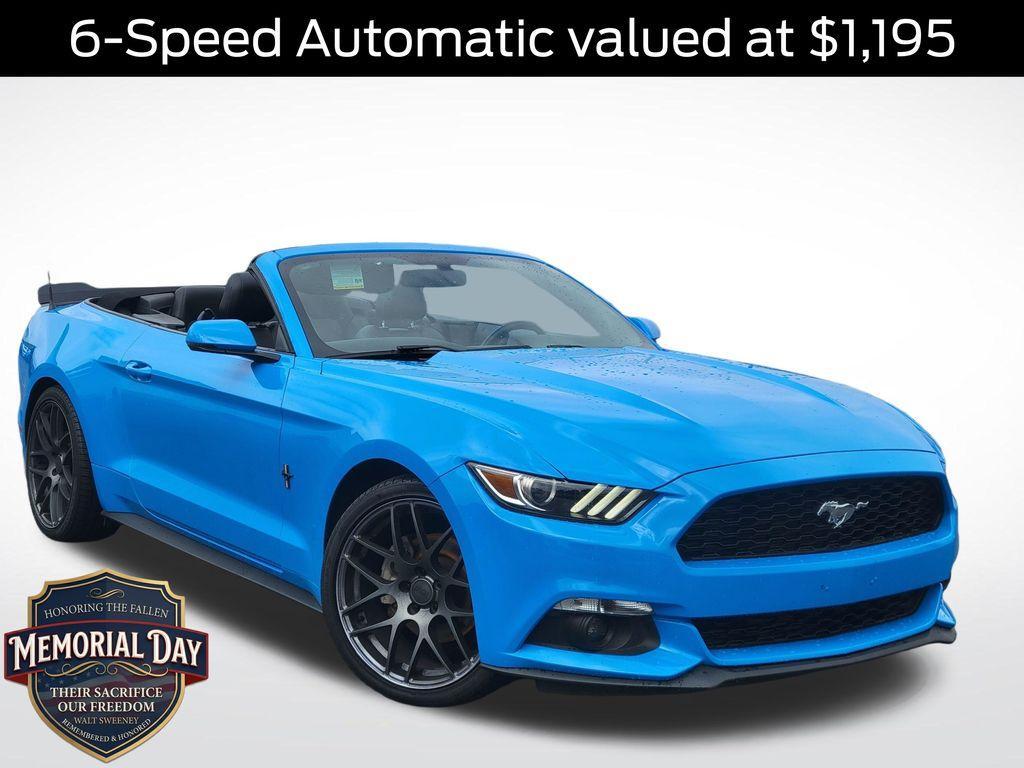 used 2017 Ford Mustang car, priced at $18,268