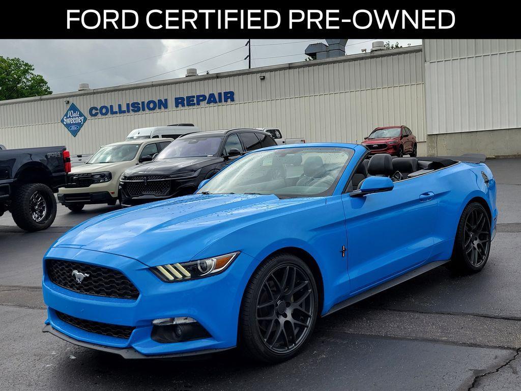 used 2017 Ford Mustang car, priced at $18,055