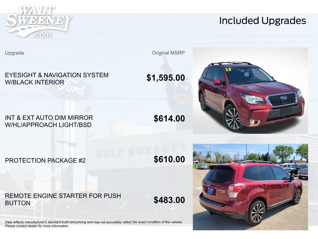 used 2017 Subaru Forester car, priced at $14,898