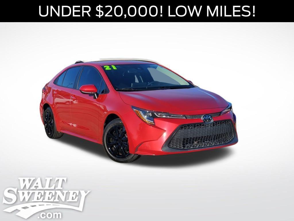 used 2021 Toyota Corolla car, priced at $16,998