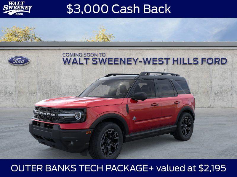 new 2025 Ford Bronco Sport car, priced at $34,590