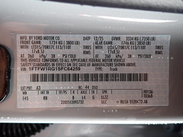 new 2025 Ford F-150 car, priced at $81,995