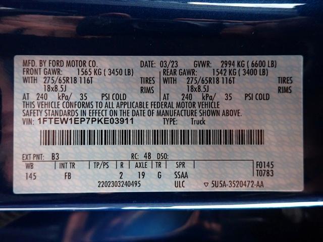 used 2023 Ford F-150 car, priced at $43,392