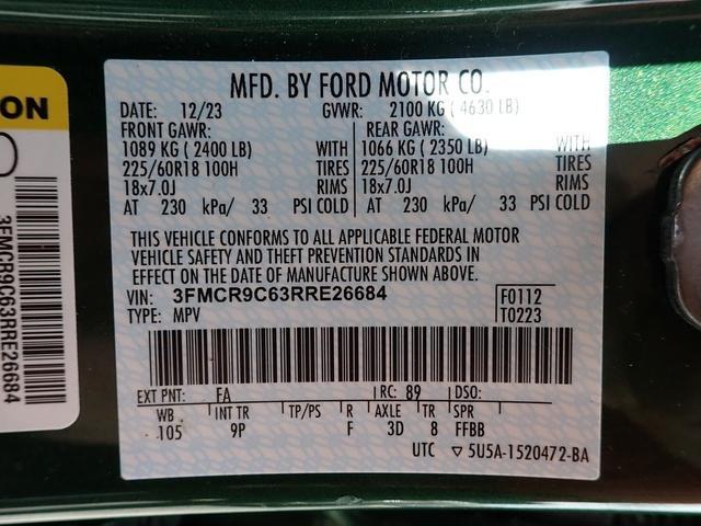 used 2024 Ford Bronco Sport car, priced at $29,898