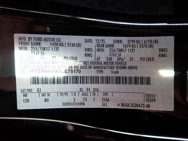 new 2025 Ford Ranger car, priced at $45,150