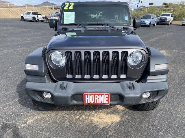 used 2022 Jeep Wrangler Unlimited car, priced at $22,350