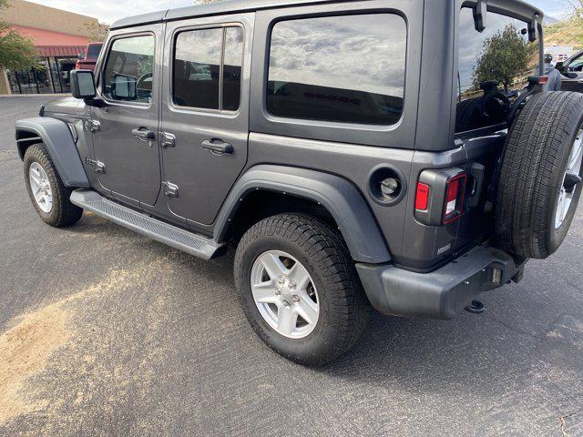 used 2022 Jeep Wrangler Unlimited car, priced at $22,350