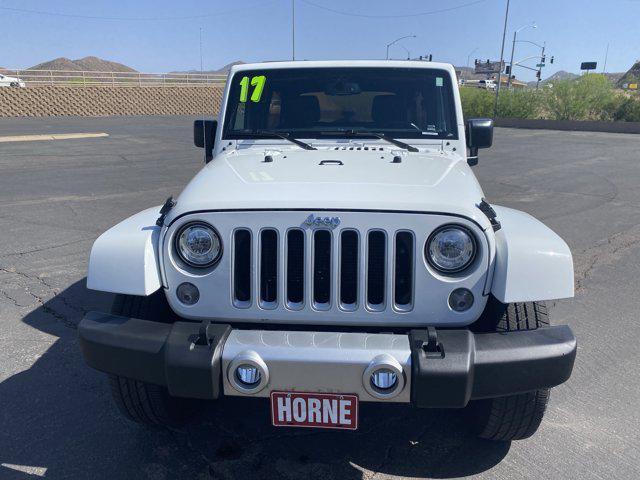 used 2017 Jeep Wrangler Unlimited car, priced at $20,740