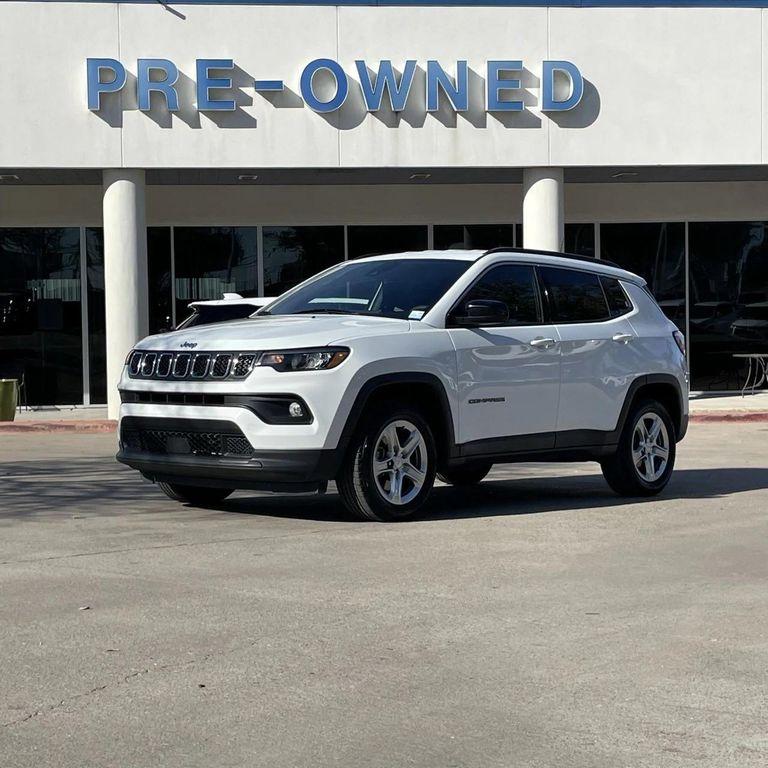 used 2024 Jeep Compass car, priced at $18,729