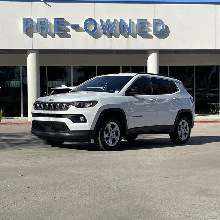 used 2024 Jeep Compass car, priced at $18,729
