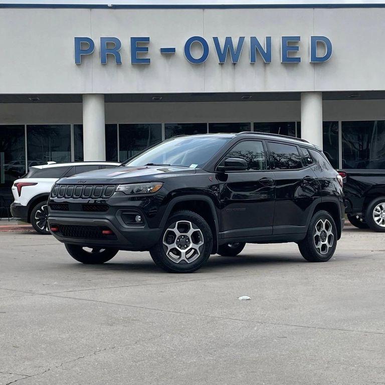 used 2022 Jeep Compass car, priced at $22,720