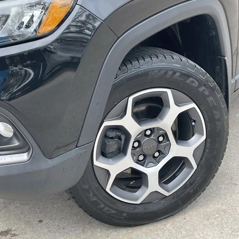 used 2022 Jeep Compass car, priced at $22,720