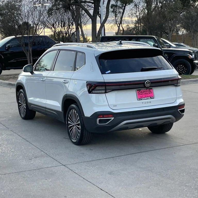 used 2025 Volkswagen Taos car, priced at $23,118