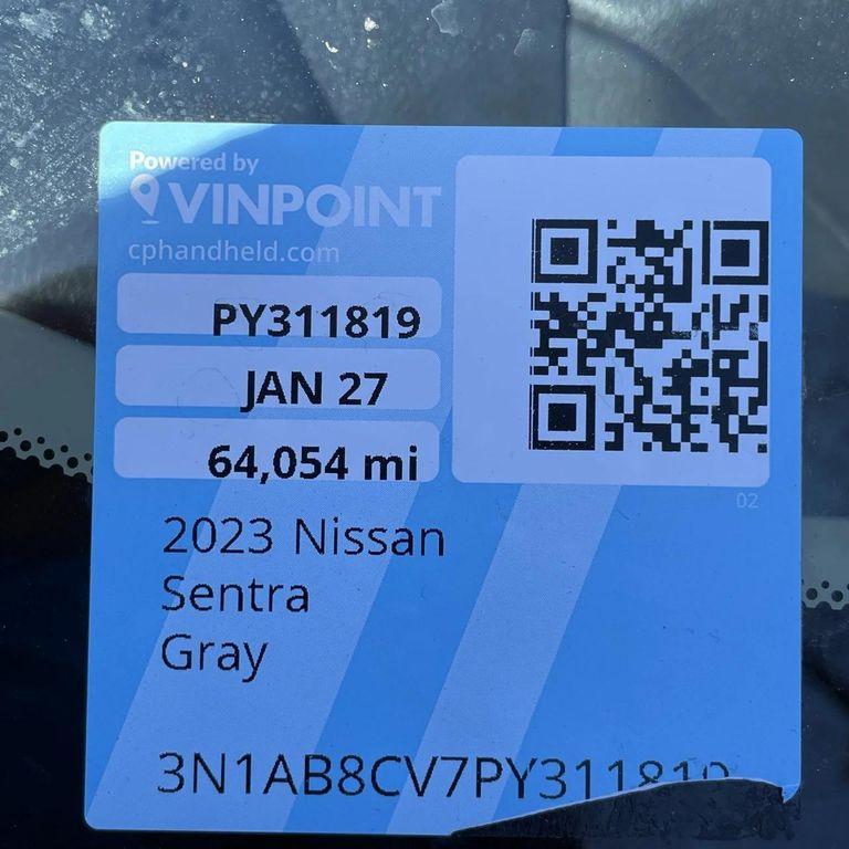 used 2023 Nissan Sentra car, priced at $16,100