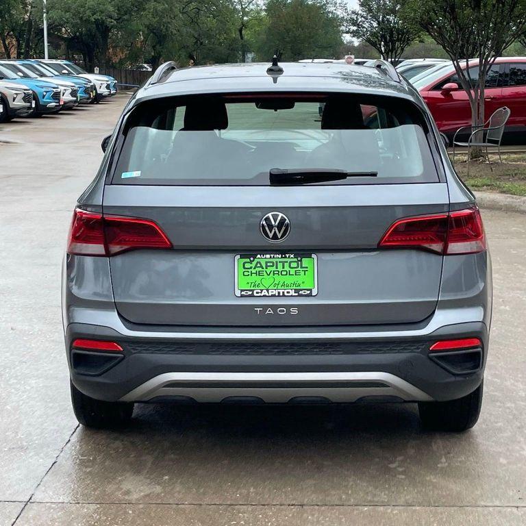 used 2024 Volkswagen Taos car, priced at $17,722