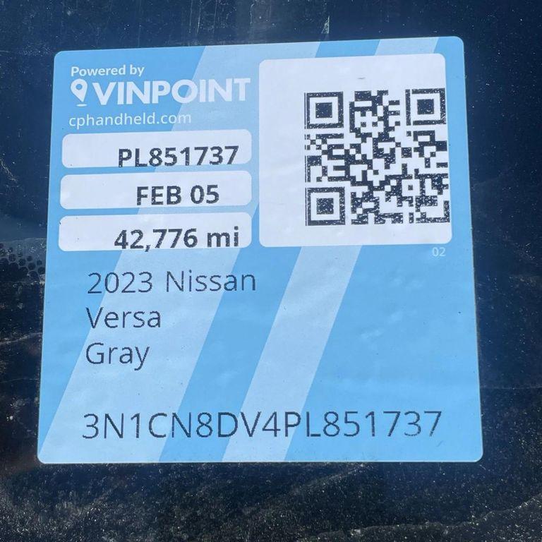 used 2023 Nissan Versa car, priced at $15,275
