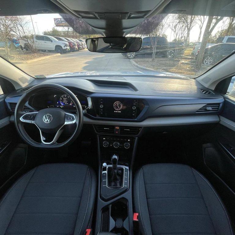 used 2024 Volkswagen Taos car, priced at $18,358