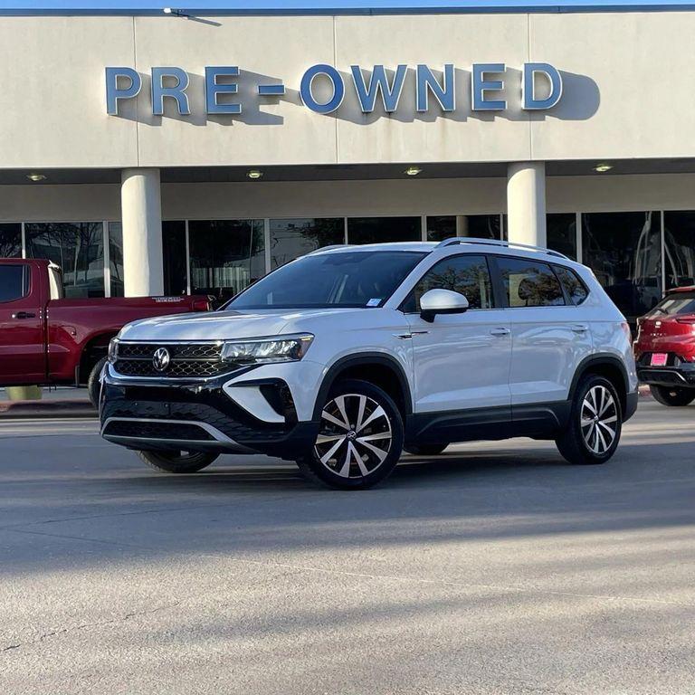 used 2024 Volkswagen Taos car, priced at $18,358