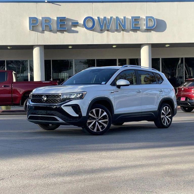 used 2024 Volkswagen Taos car, priced at $18,358