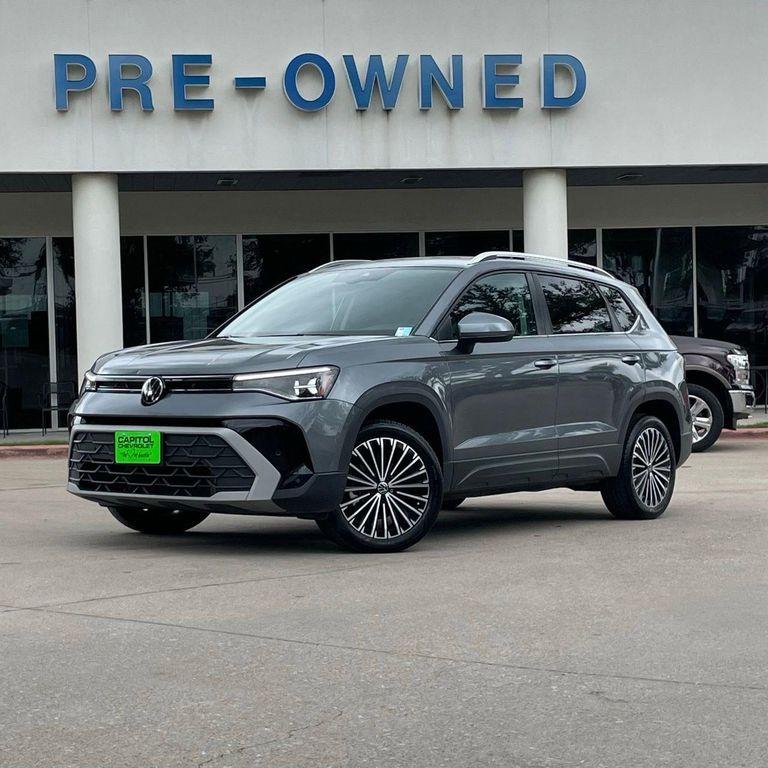 used 2025 Volkswagen Taos car, priced at $21,857