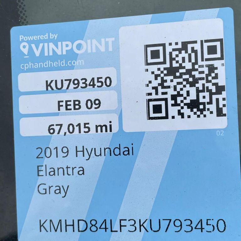 used 2019 Hyundai Elantra car, priced at $12,456