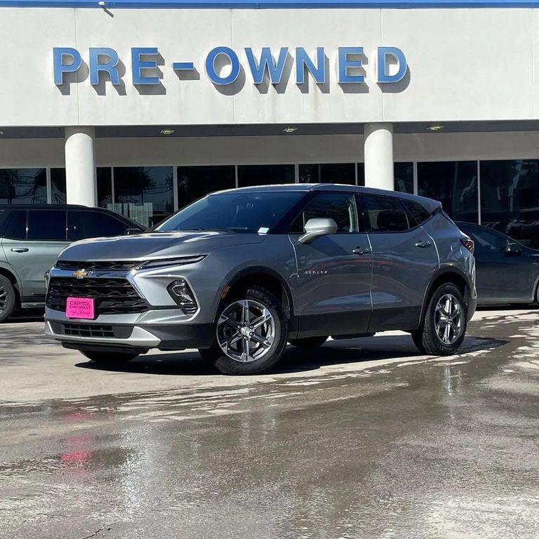 used 2025 Chevrolet Blazer car, priced at $24,177
