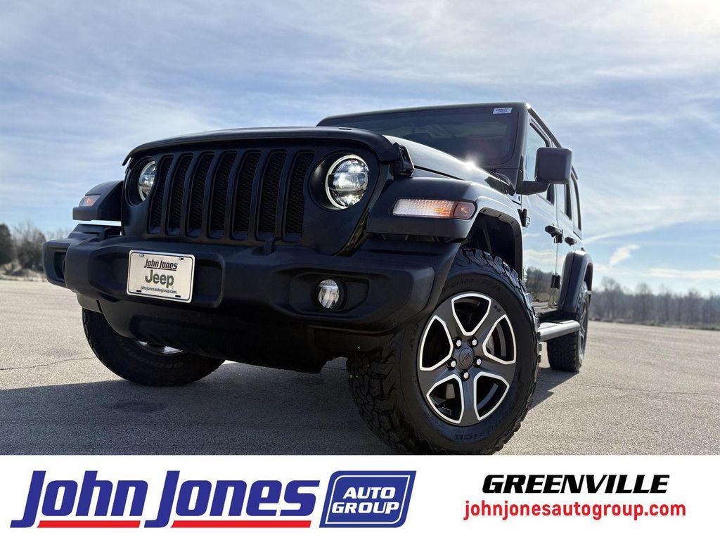 used 2021 Jeep Wrangler Unlimited car, priced at $22,980