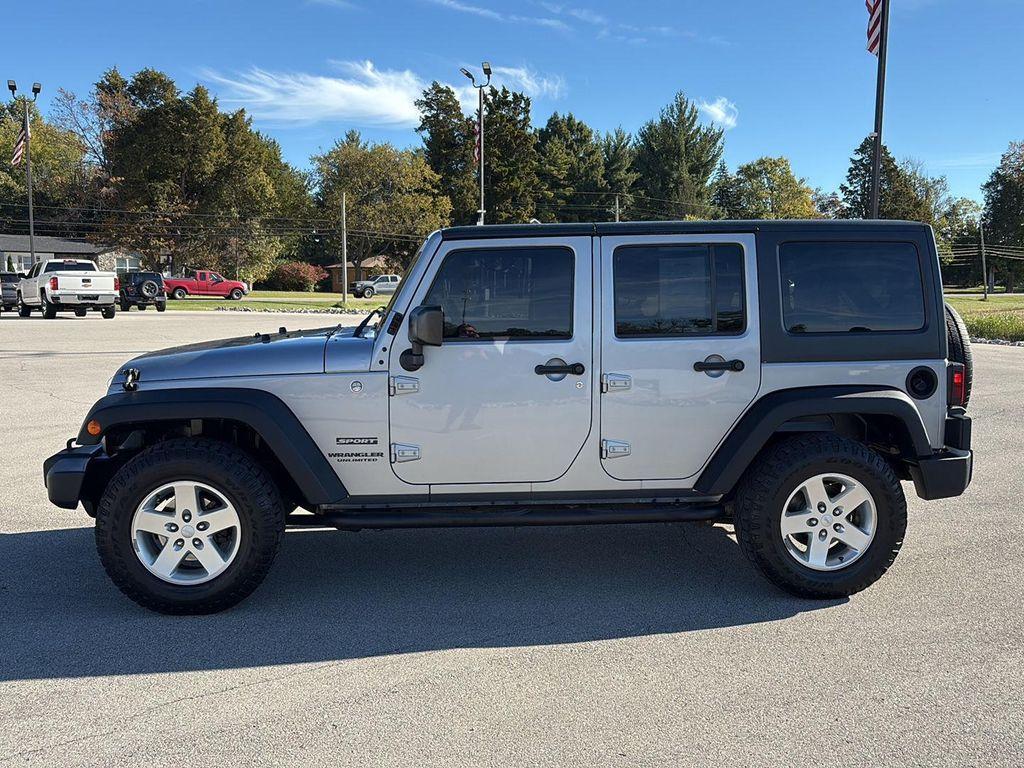 used 2015 Jeep Wrangler Unlimited car, priced at $13,900