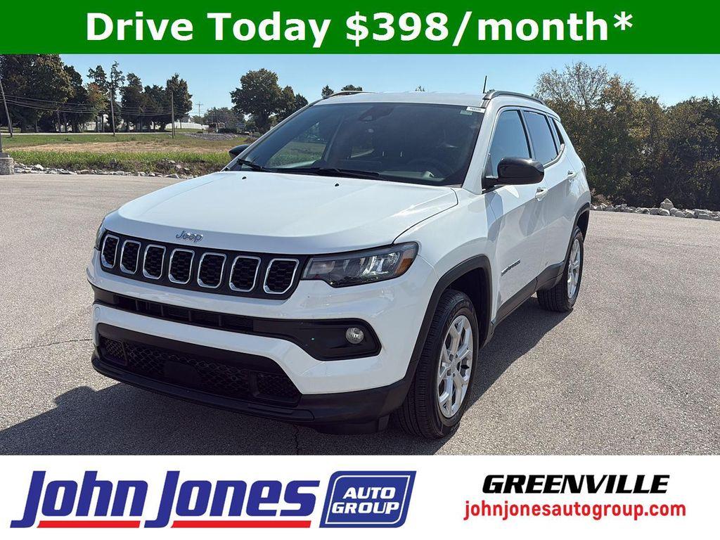 used 2024 Jeep Compass car, priced at $21,400