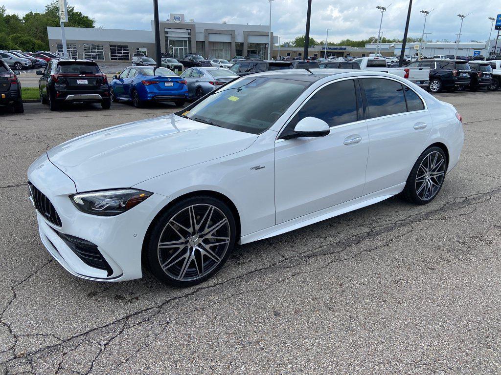 used 2023 Mercedes-Benz AMG C 43 car, priced at $52,427
