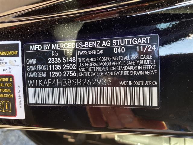 used 2025 Mercedes-Benz C-Class car, priced at $48,174