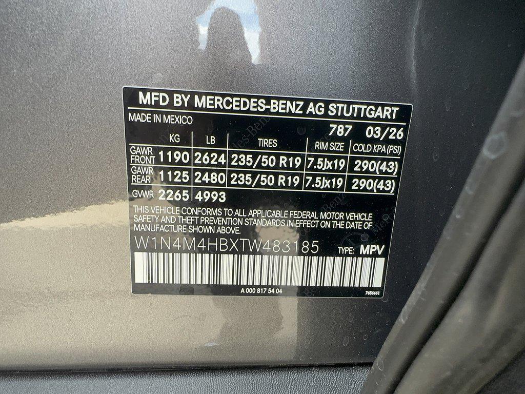 new 2026 Mercedes-Benz GLB 250 car, priced at $53,904