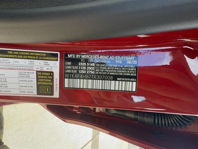 new 2026 Mercedes-Benz C-Class car, priced at $57,935