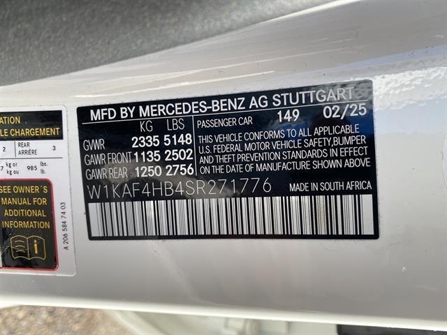 used 2025 Mercedes-Benz C-Class car, priced at $44,974