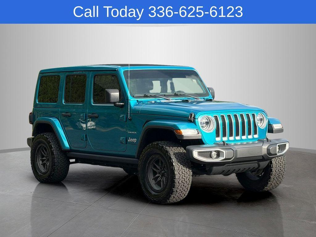 used 2019 Jeep Wrangler Unlimited car, priced at $25,384