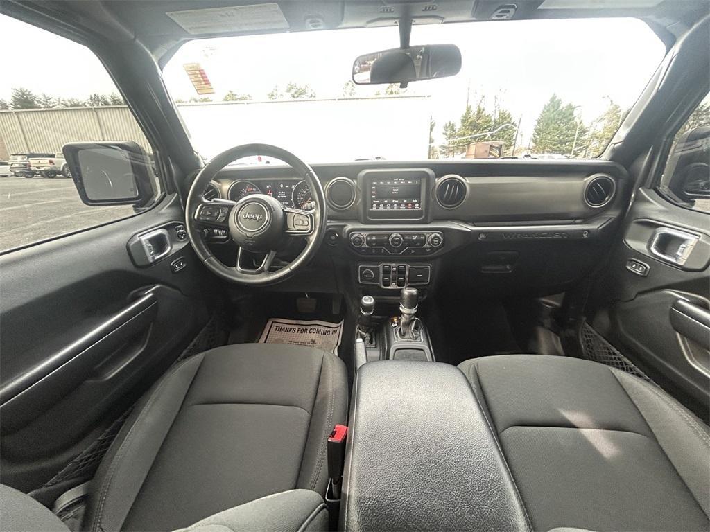 used 2020 Jeep Wrangler Unlimited car, priced at $21,995