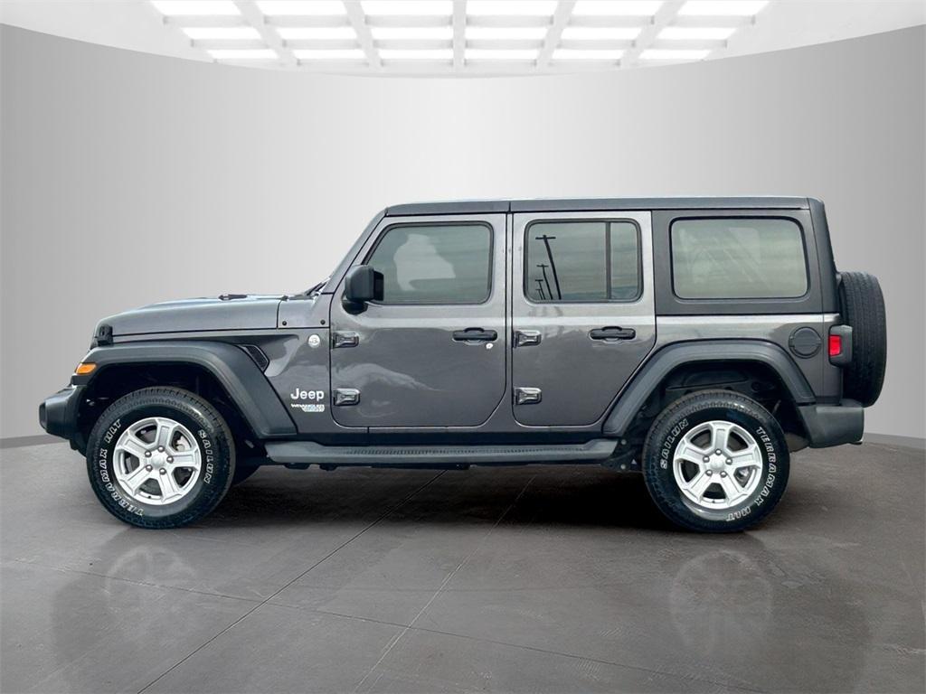 used 2020 Jeep Wrangler Unlimited car, priced at $21,995