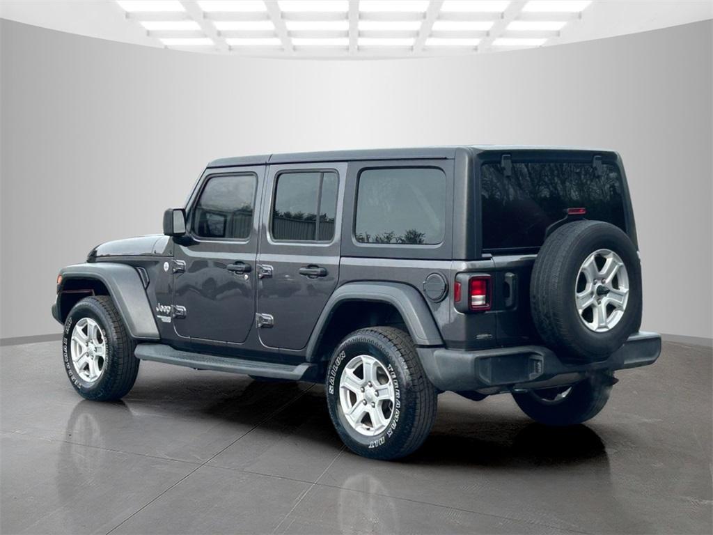 used 2020 Jeep Wrangler Unlimited car, priced at $21,995