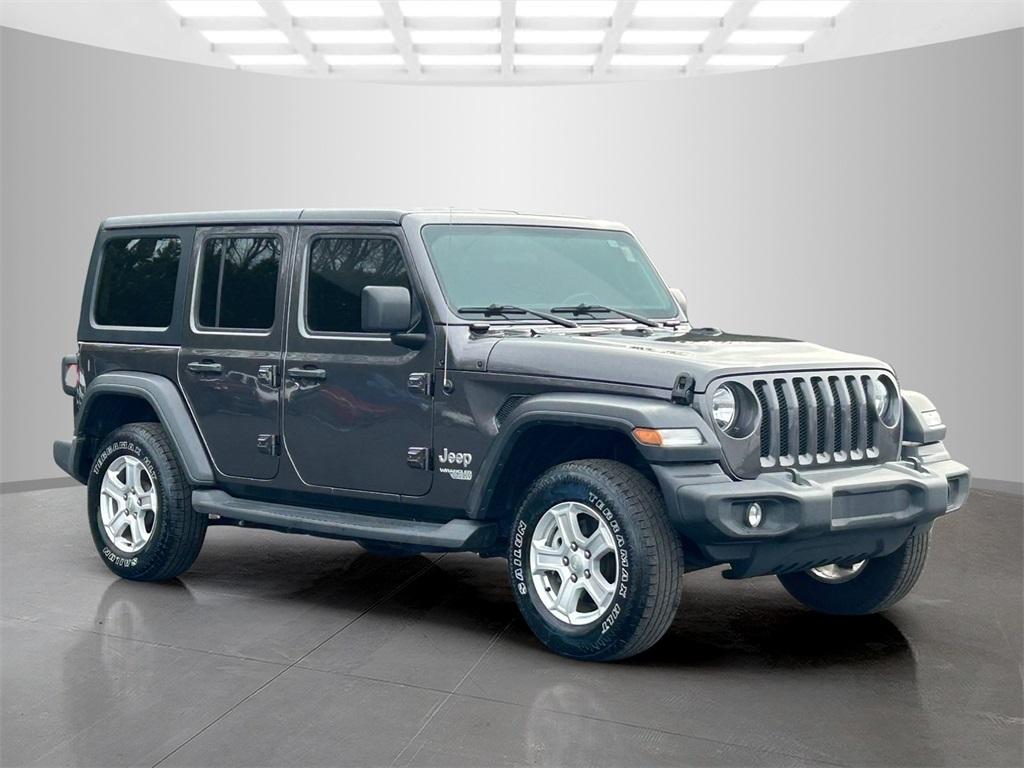 used 2020 Jeep Wrangler Unlimited car, priced at $21,995
