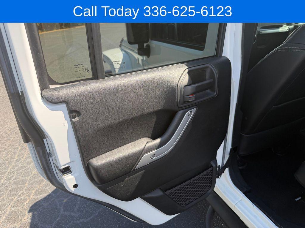 used 2017 Jeep Wrangler Unlimited car, priced at $28,784