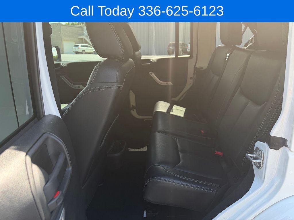 used 2017 Jeep Wrangler Unlimited car, priced at $28,784