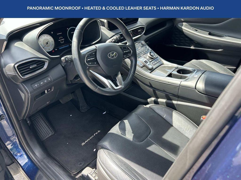 used 2021 Hyundai Santa Fe car, priced at $22,306