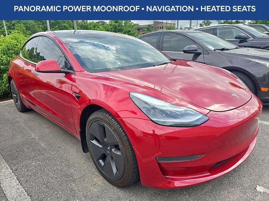 used 2022 Tesla Model 3 car, priced at $24,902