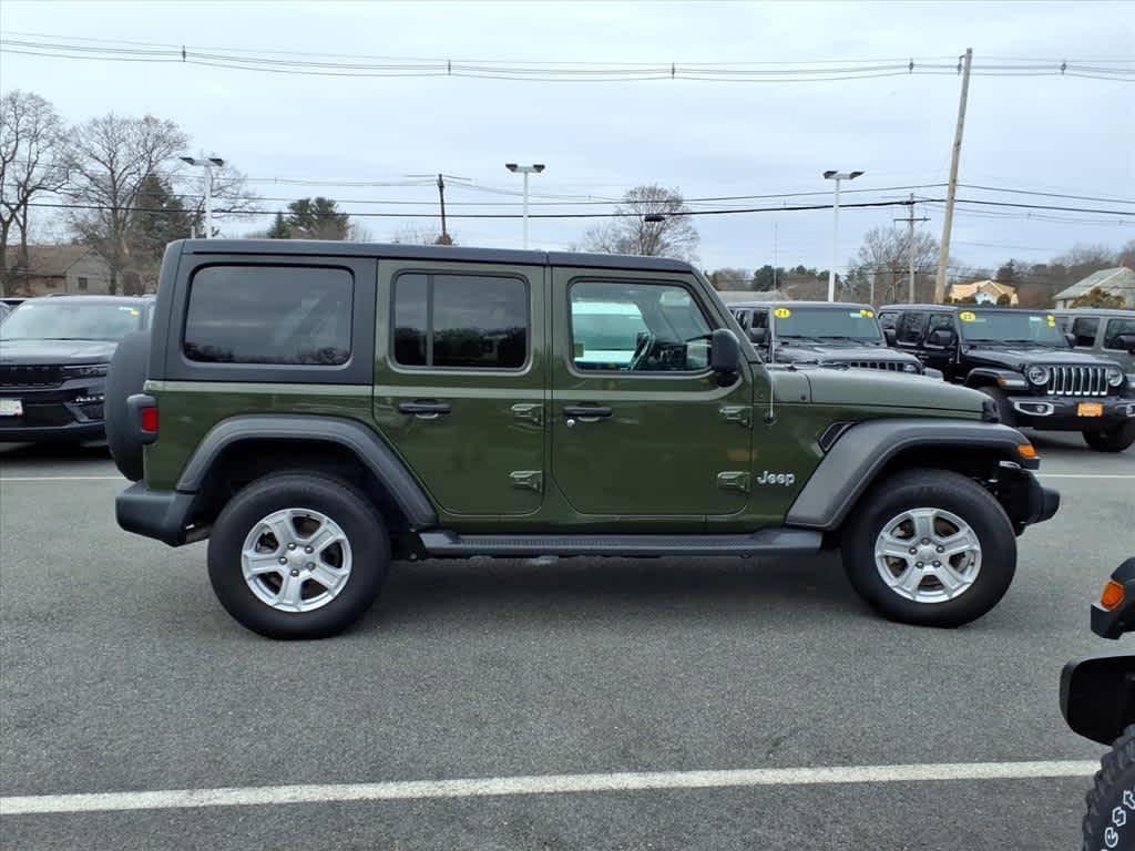 used 2021 Jeep Wrangler Unlimited car, priced at $27,998