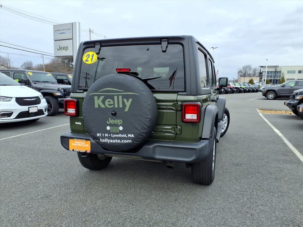 used 2021 Jeep Wrangler Unlimited car, priced at $27,998