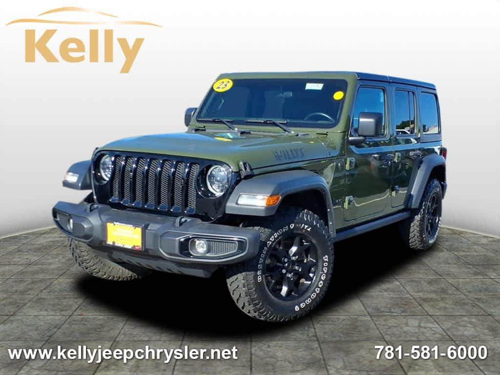 used 2023 Jeep Wrangler car, priced at $29,997